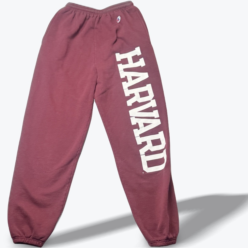Champion Harvard University‎ Eco Fleece Sweatpants Ivy Joggers Collegiate Small